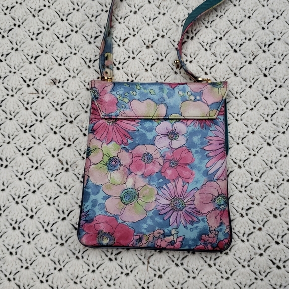 Vintage Varon Water Color Flower Purse Bag - Picture 9 of 12